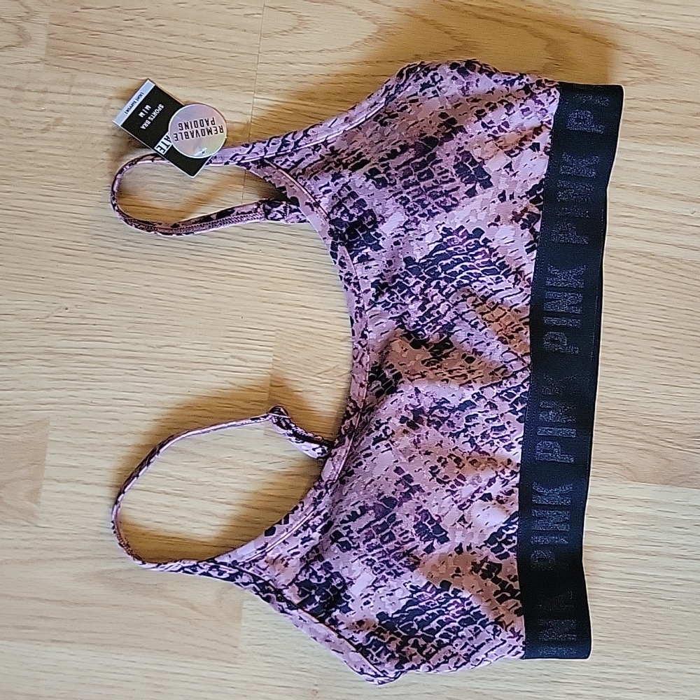 NWT Pink Sport Bra